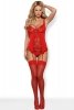 Obsessive S800 stockings bielizna wyrób pończoszniczy pończochy do pasa